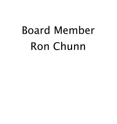 Board Member Ron Chunn